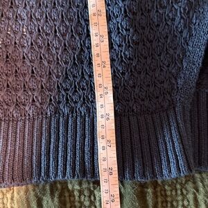 LOFT Navy  Knit Sweater. Medium